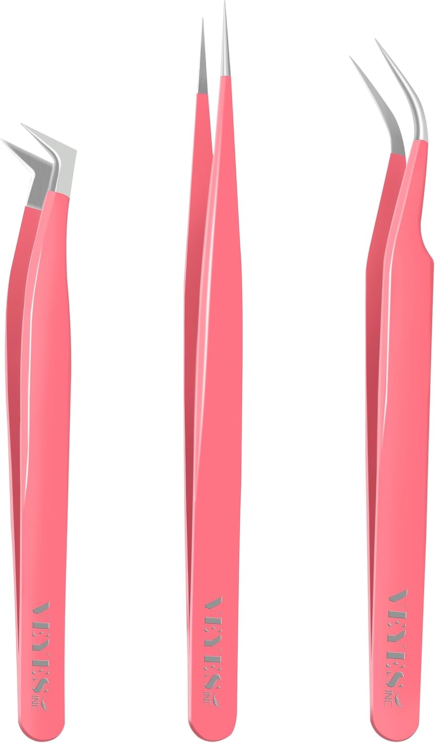 Isolation Tweezer Curved - High Precision Eyelash Extension Tweezers Kit