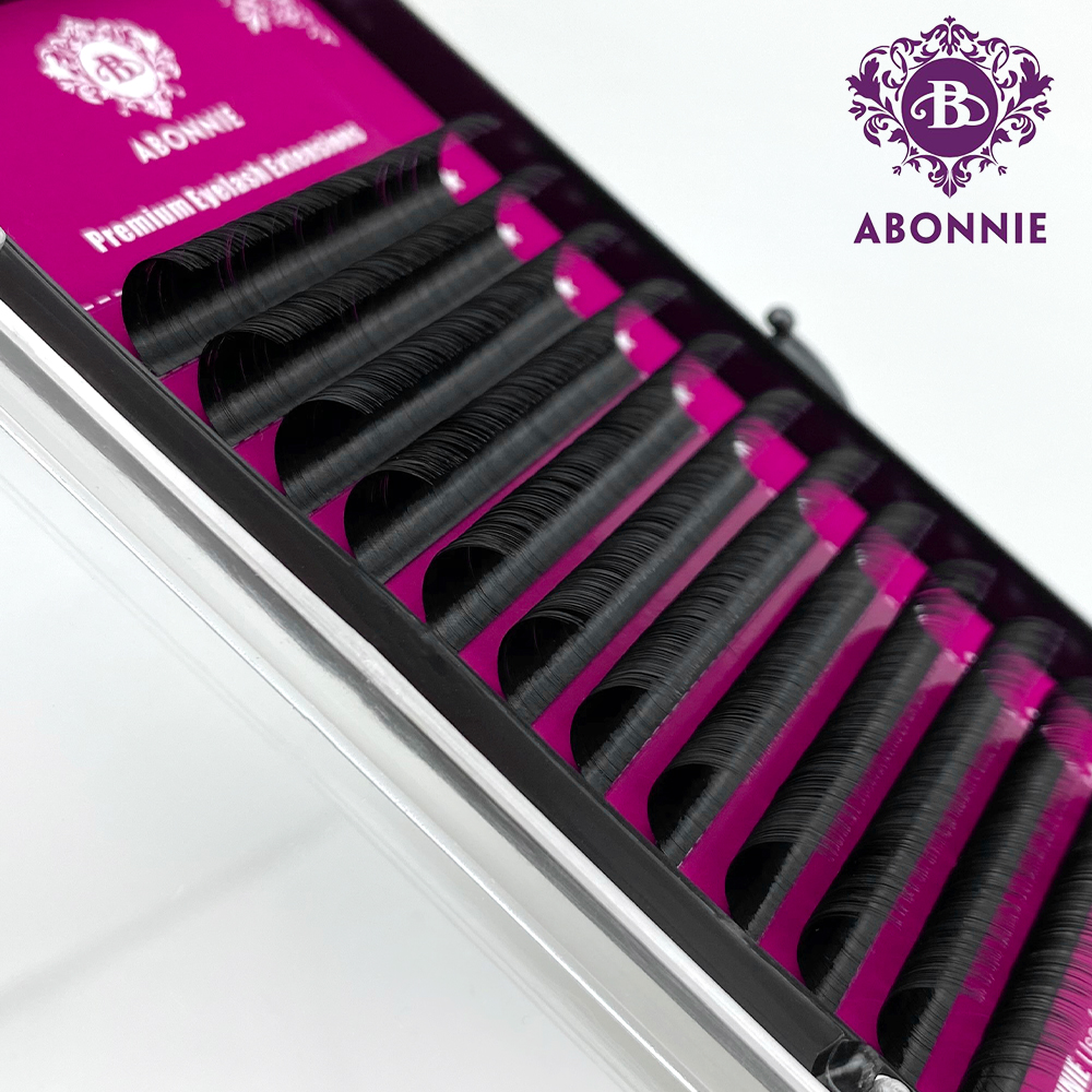Eyelash Extension Wet Look - Abonnie Fluffy Classic Lashes Extensions Premium