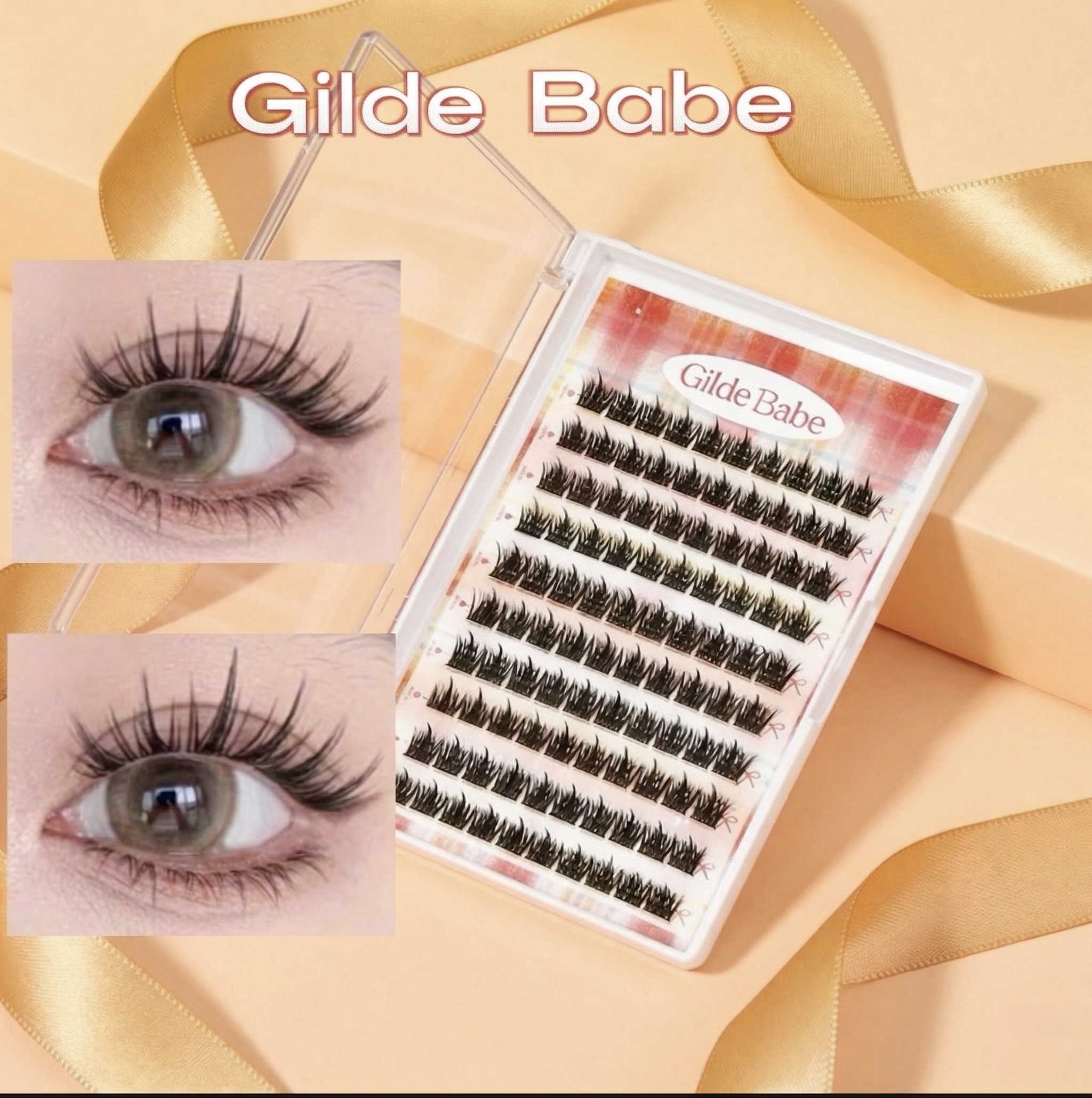 Eyelash Extension No 9 - Gilde Babe Self Adhesive Fairy Style