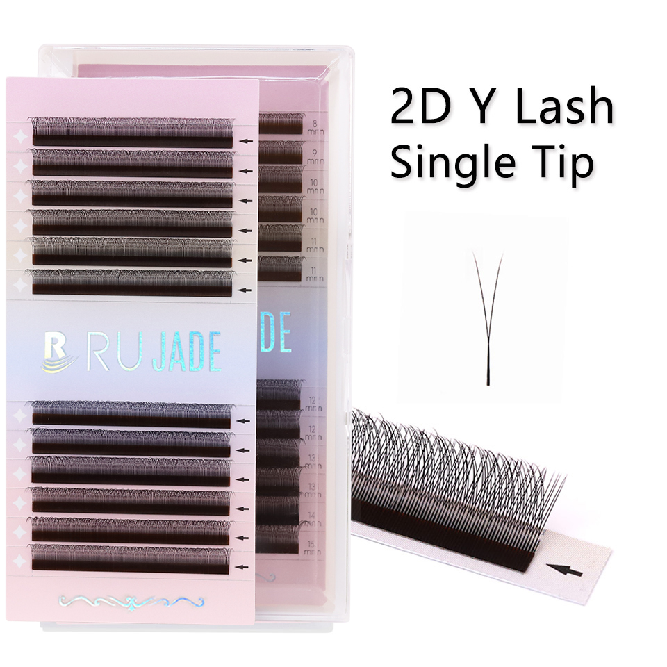 Eyelash Extension Yelix - Rujade New 2D Y Shaped Lashes