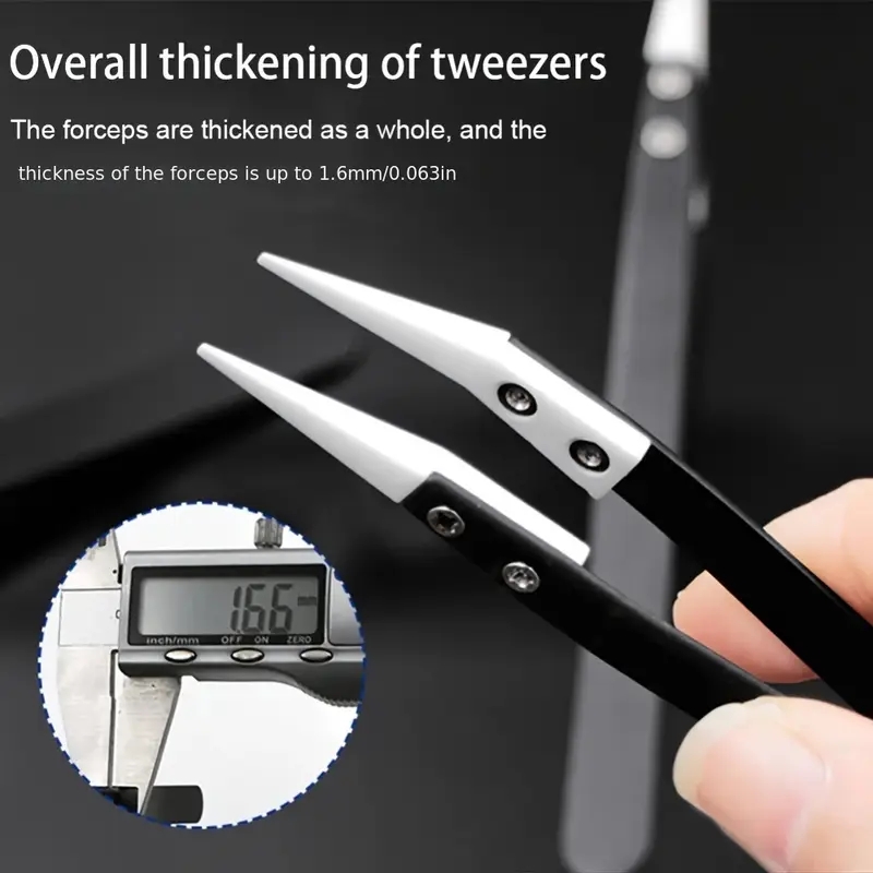 Ceramic antistatic tweezers, i - Isolation Tweezer Curved recensione e prezzo