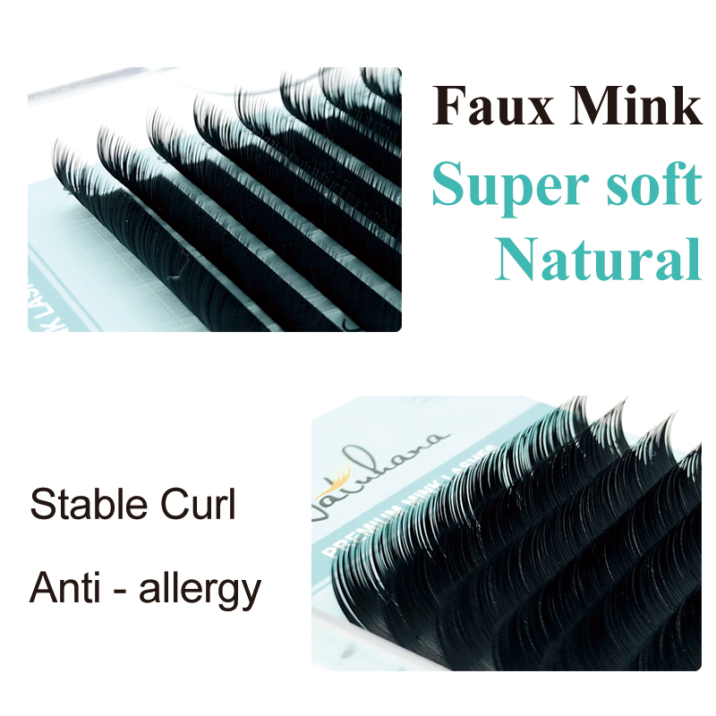 NATUHANA Korea PBT 16Rows B C  - Eyelash Extension Wet Look recensione e prezzo