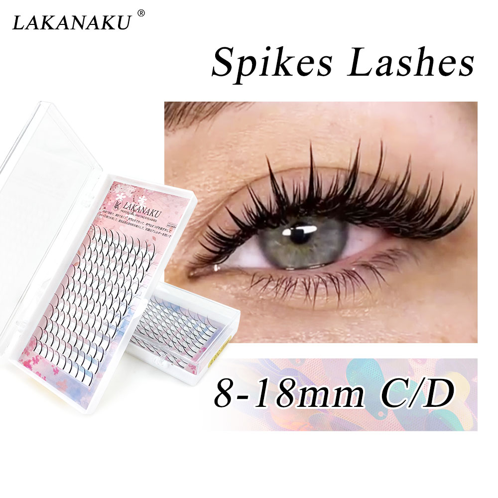 120Fans Premade Spikes Lashes  - Eyelash Extension Wet Look recensione e prezzo