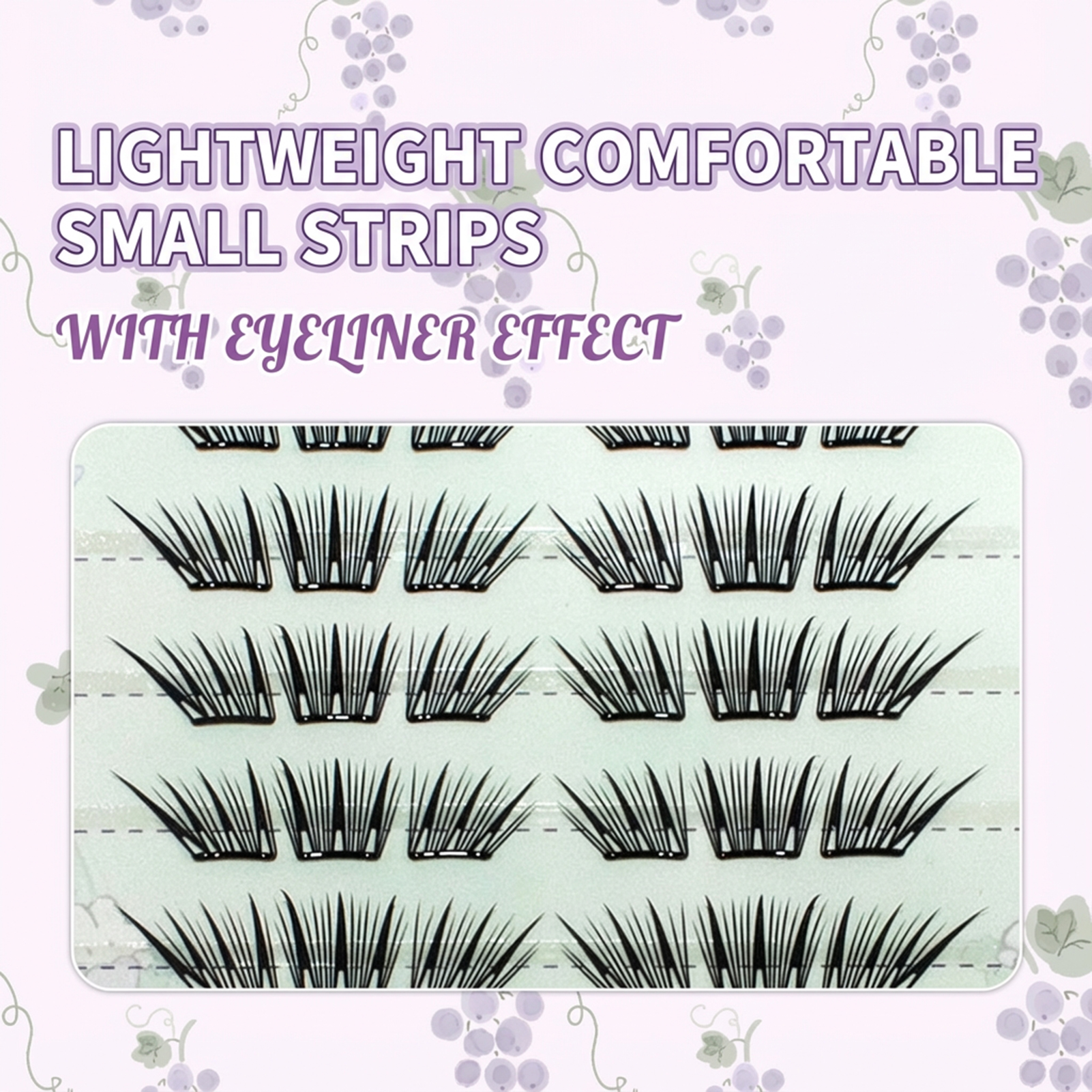 No Glue False Eyelashes cluste - Eyelash Extension No 9 recensione e prezzo