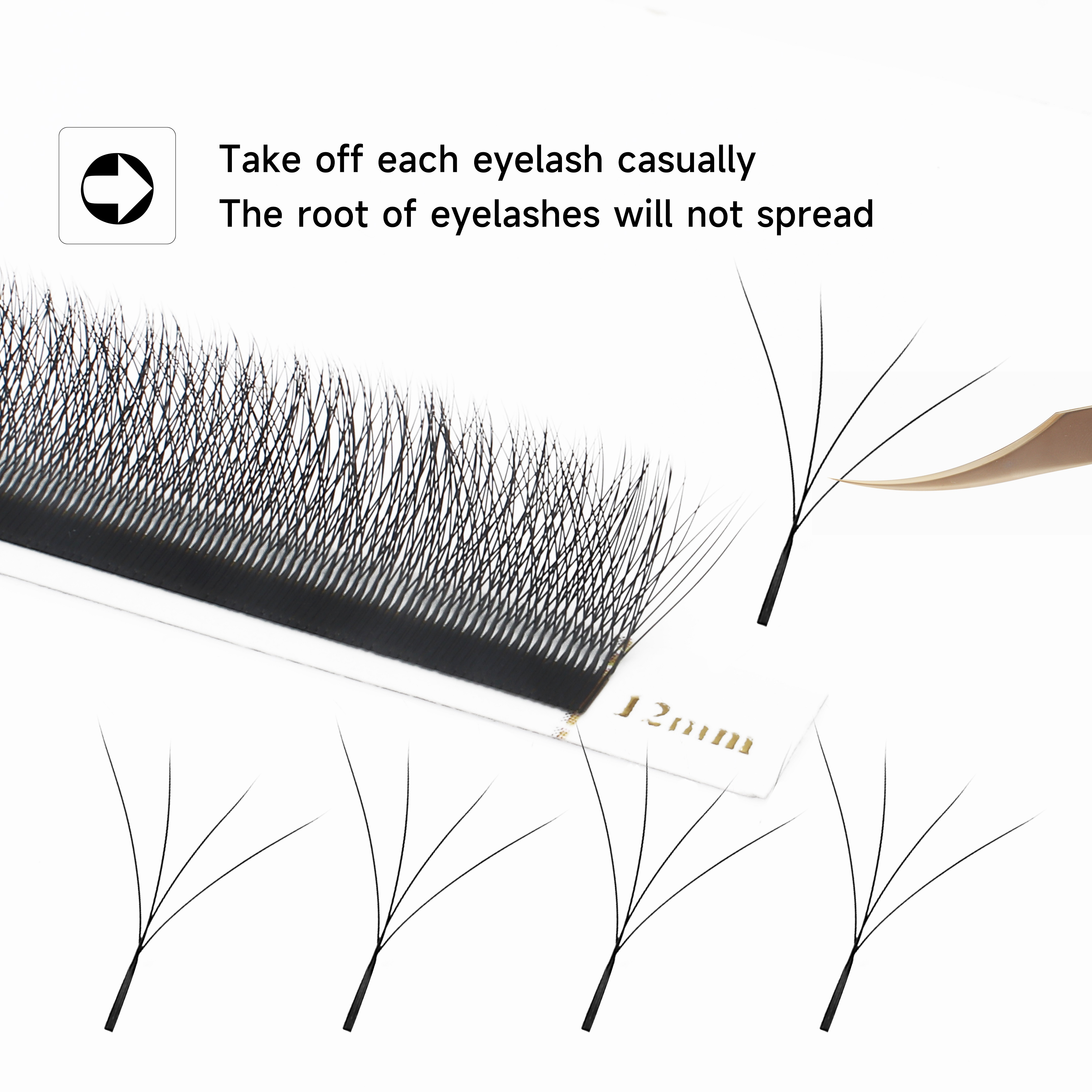 XIUSUZAKI W Shaped Bloom 2D 3D - Eyelash Extension Yelix recensione e prezzo