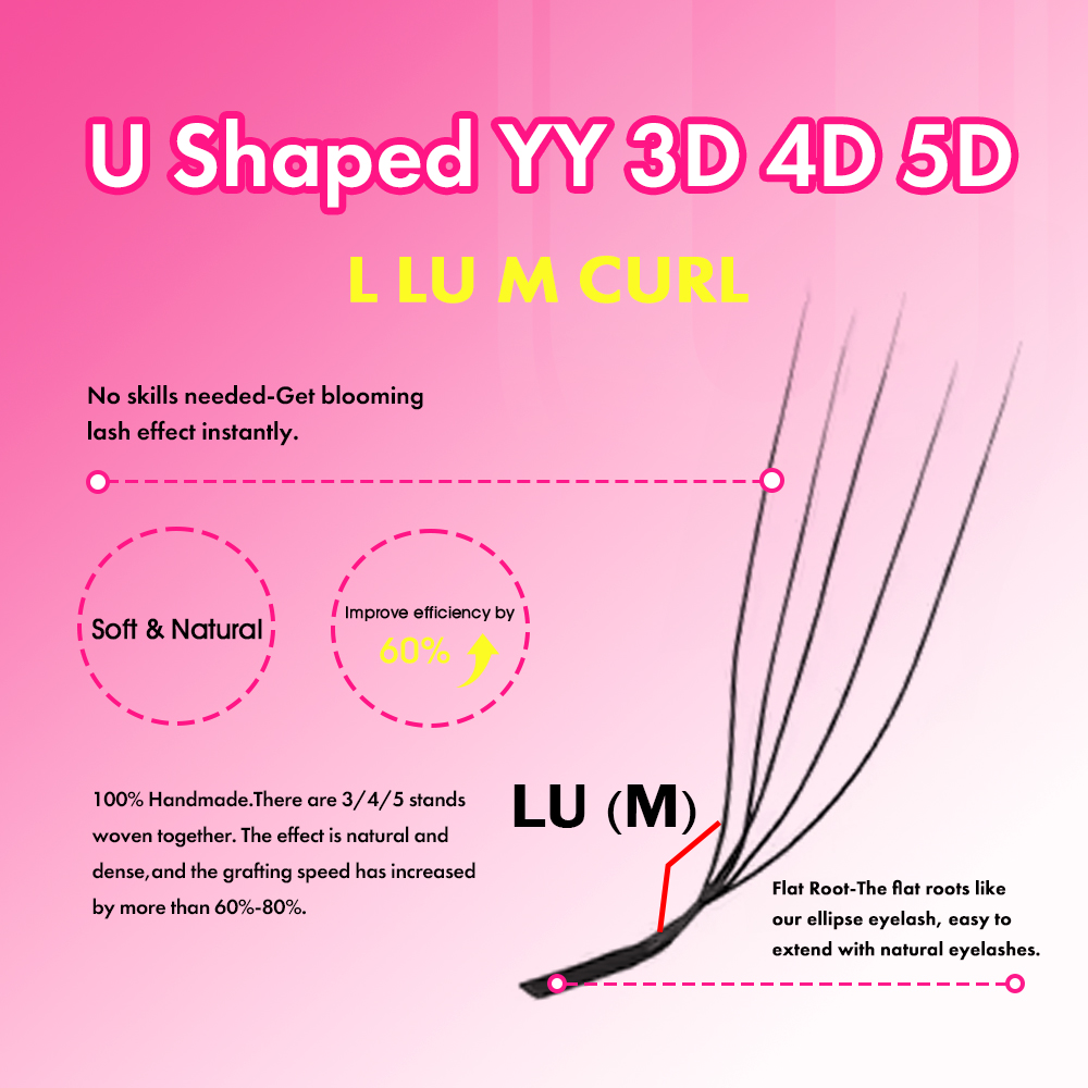 MASSCAKU 3D 4D 5D L/LU/M U-Sha - Eyelash Extension Yelix recensione e prezzo