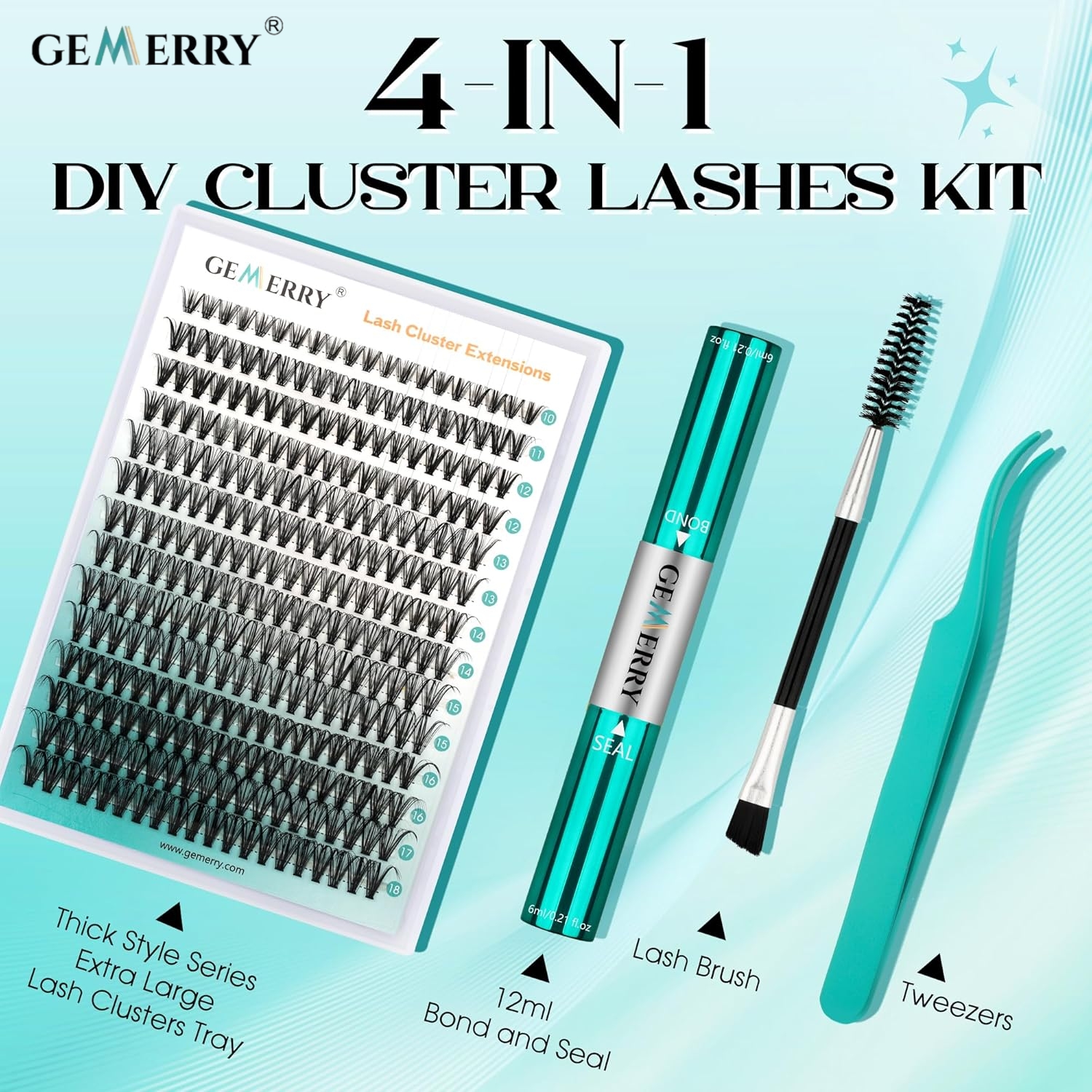 GEMERRY Heat Cluster Individua - Lash Extension Tweezers recensione e prezzo