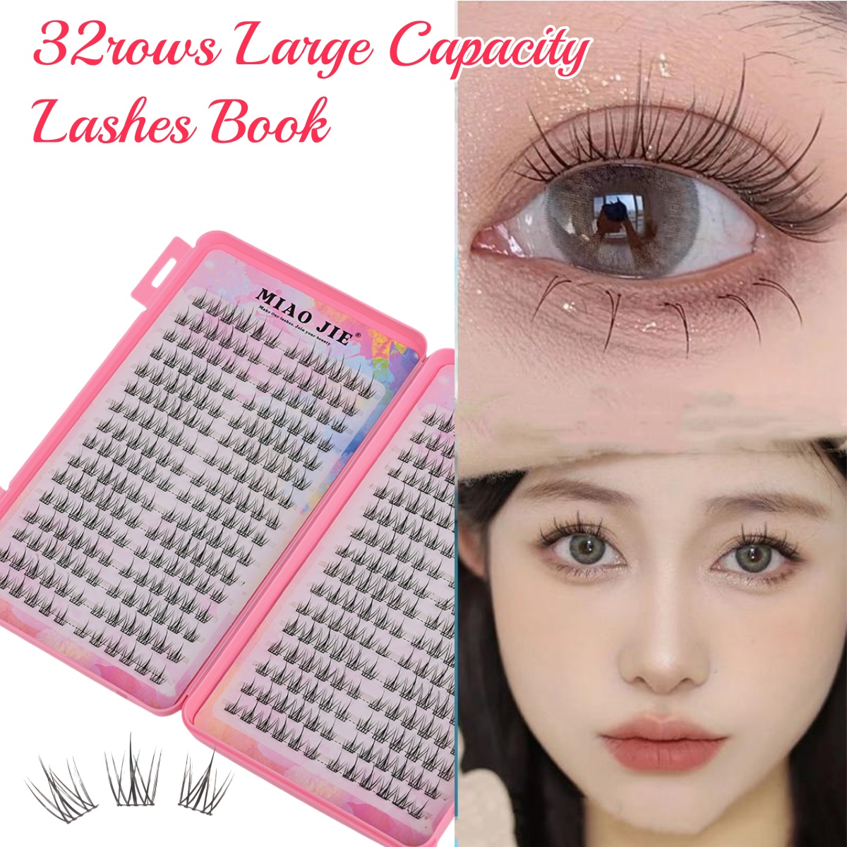 32Rows Manga Lash Eyelash Book - Eyelash Extension For Men recensione e prezzo