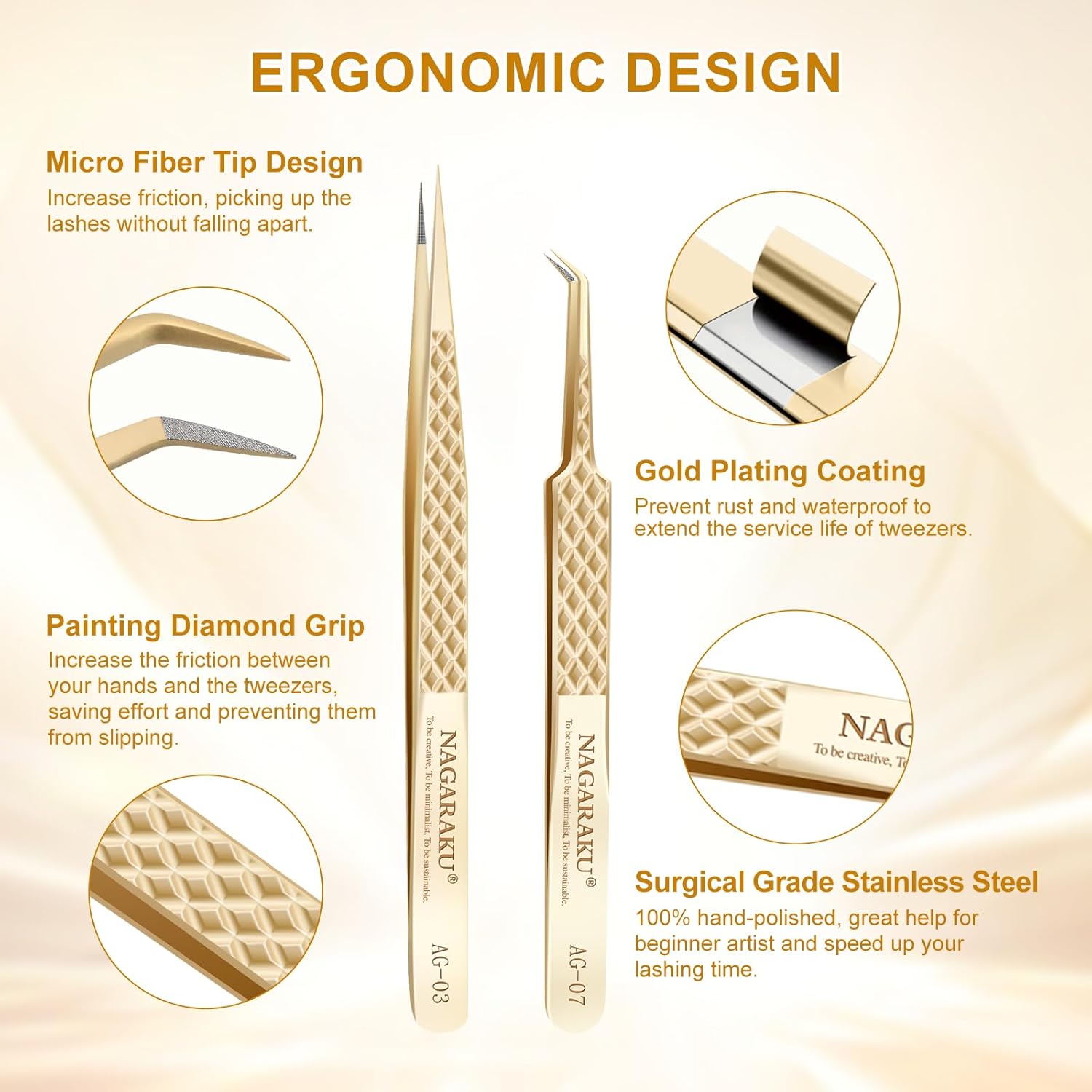 Precision Fiber Tip Tweezer fo - Isolation Tweezer Curved recensione e prezzo