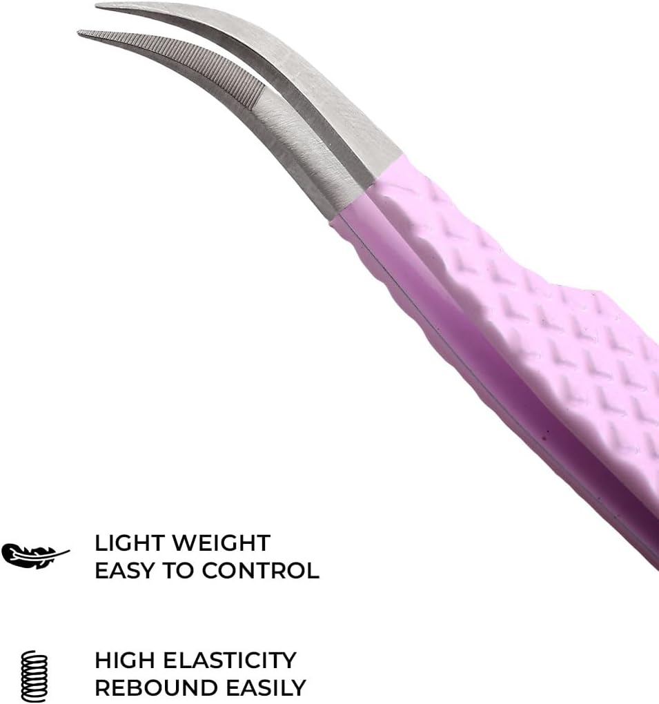 Fiber Tip Lash Tweezers for Ey - Isolation Tweezer Curved recensione e prezzo