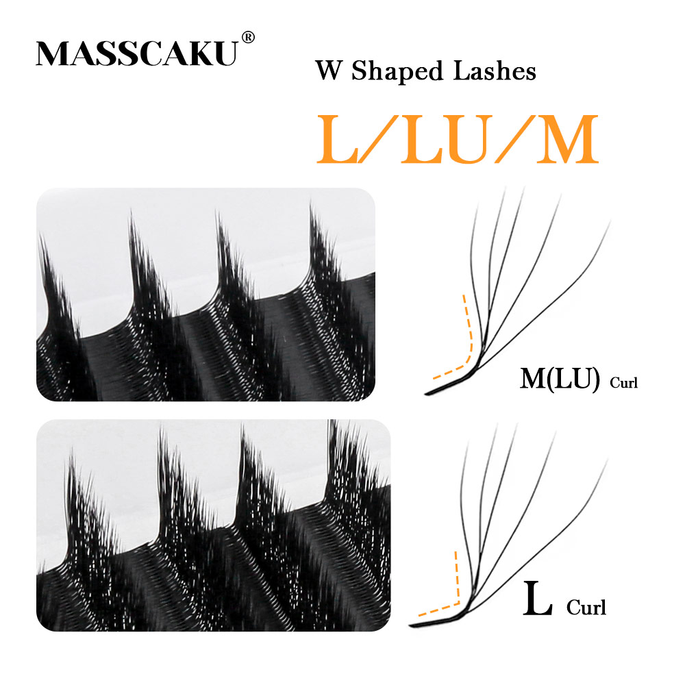 MASSCAKU L LU M Curl YY/W Shap - Eyelash Extension Yelix recensione e prezzo
