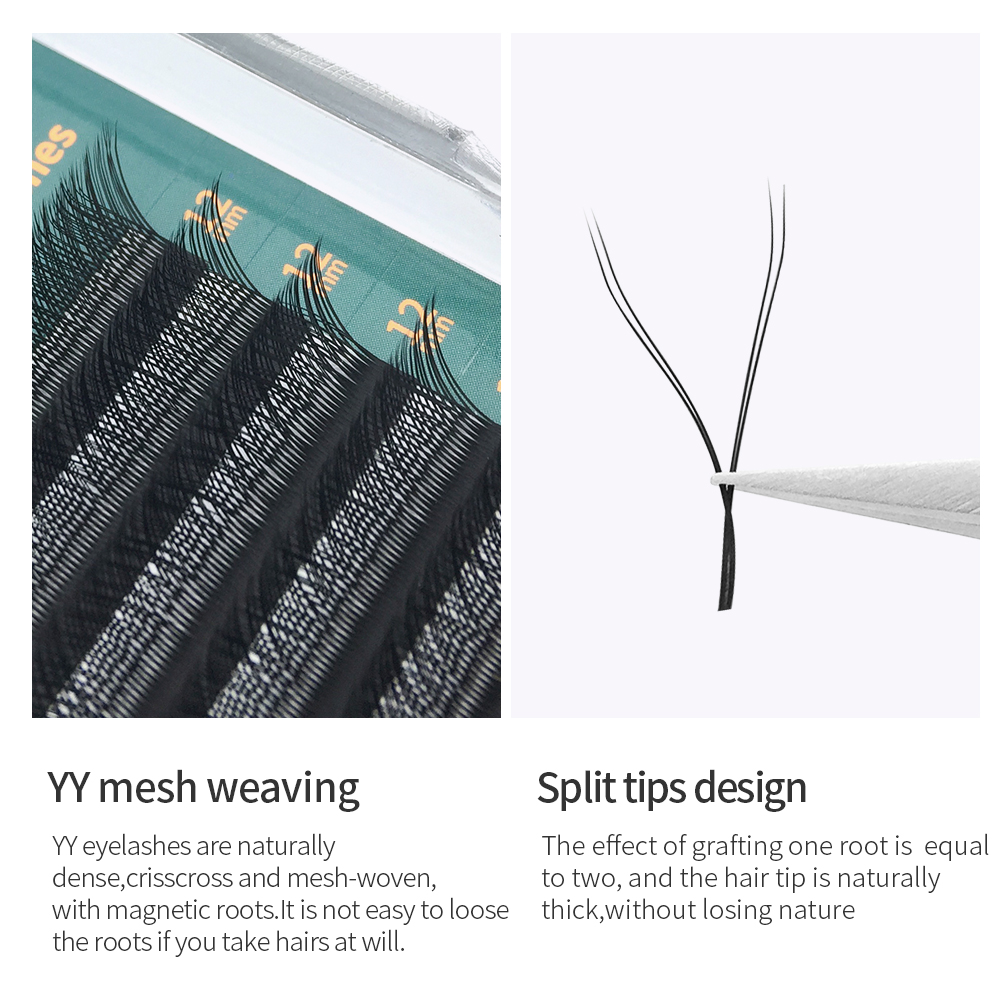 GLAMLASH YY Shape Black Eyelas - Eyelash Extension Yelix recensione e prezzo