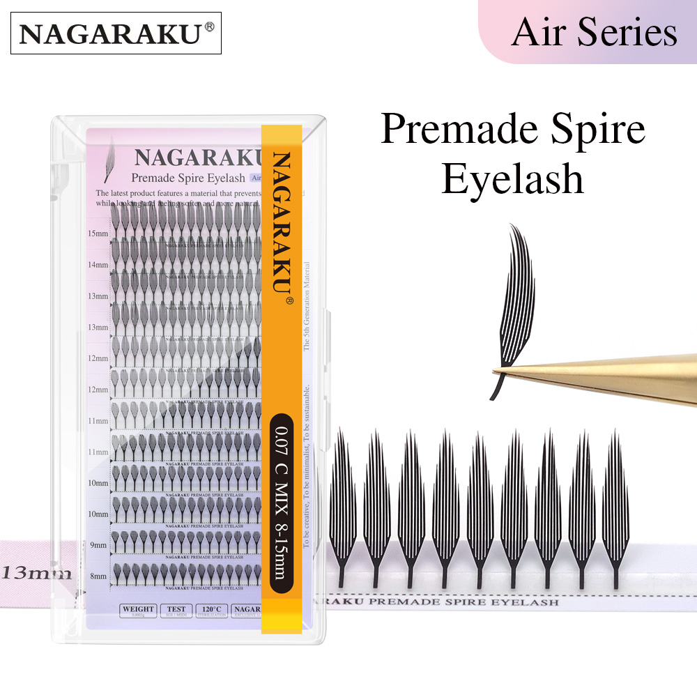 NAGARAKU Premade Spire Eyelash - Eyelash Extension Course recensione e prezzo