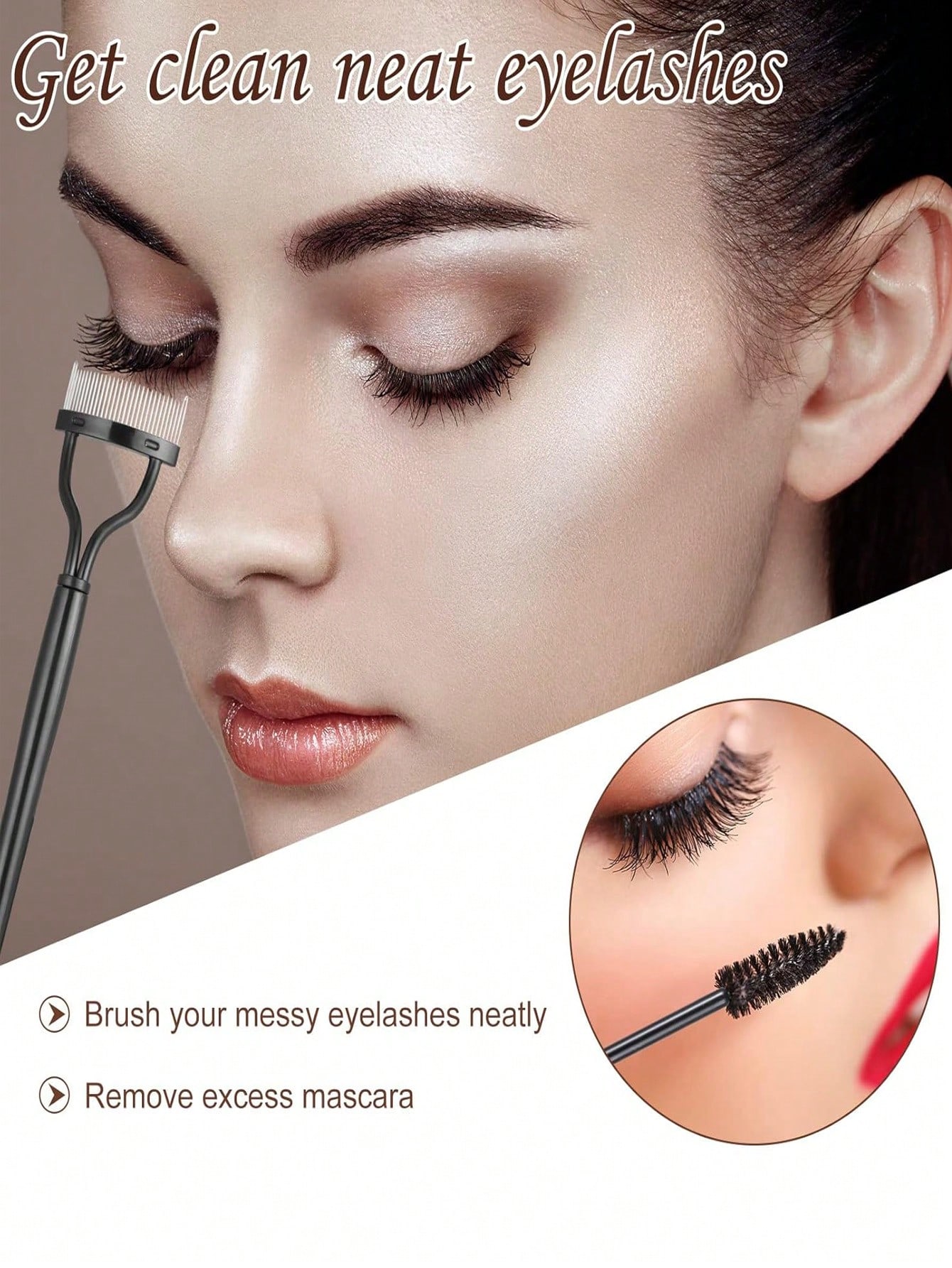17pcs/15pcs/14pcs/1pc Eyelash  - Eyelash Extension For Men recensione e prezzo