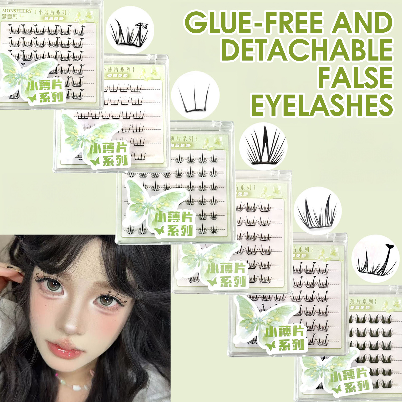 Voluminous Glue-free Self Adhe - Eyelash Extension No 9 recensione e prezzo