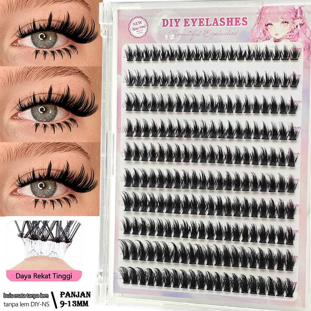 Anlinnet Self Adhesive Eyelash - Eyelash Extension No 9 recensione e prezzo