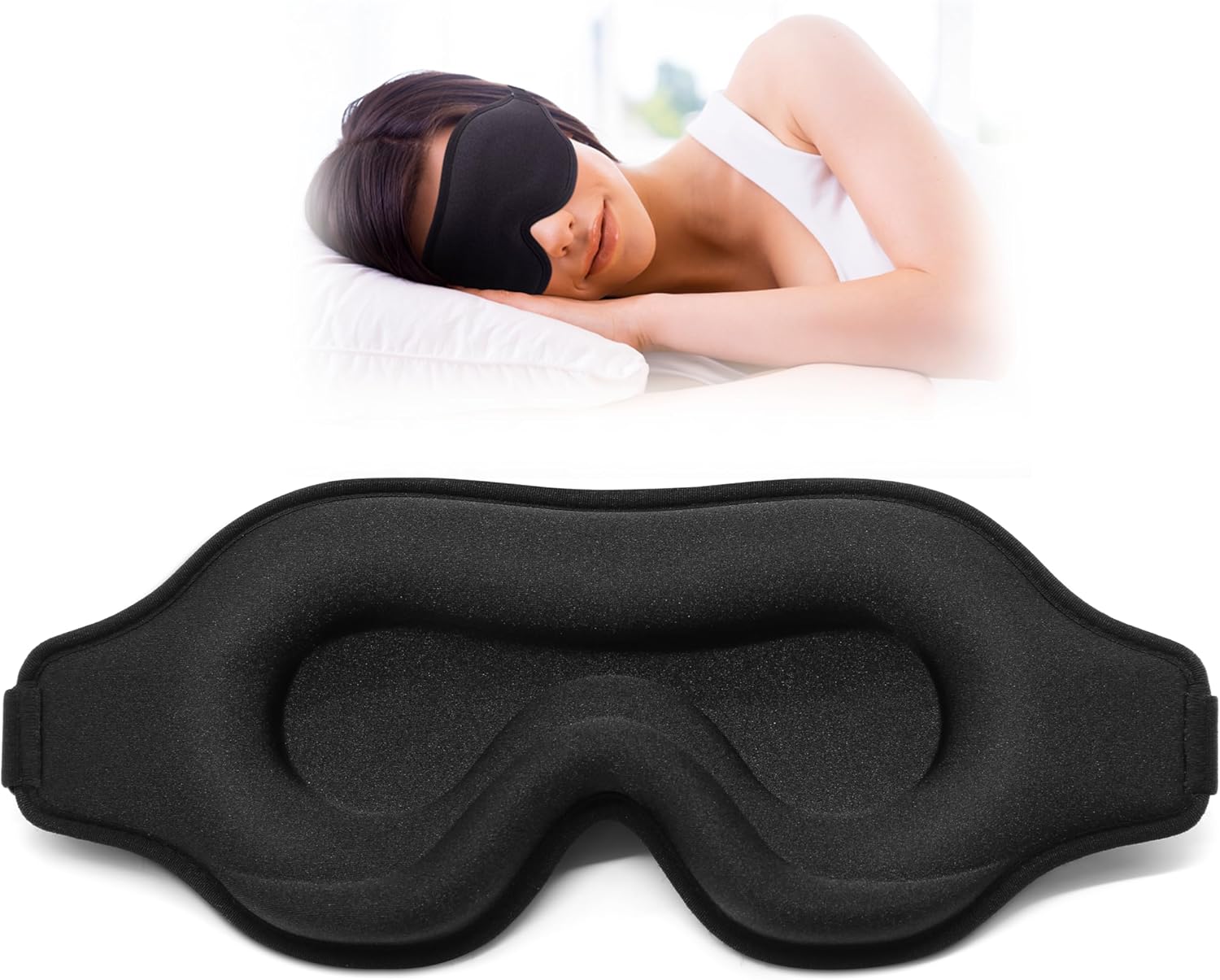 Sleep Eye Mask for Men Women,  - Eyelash Extension For Men recensione e prezzo