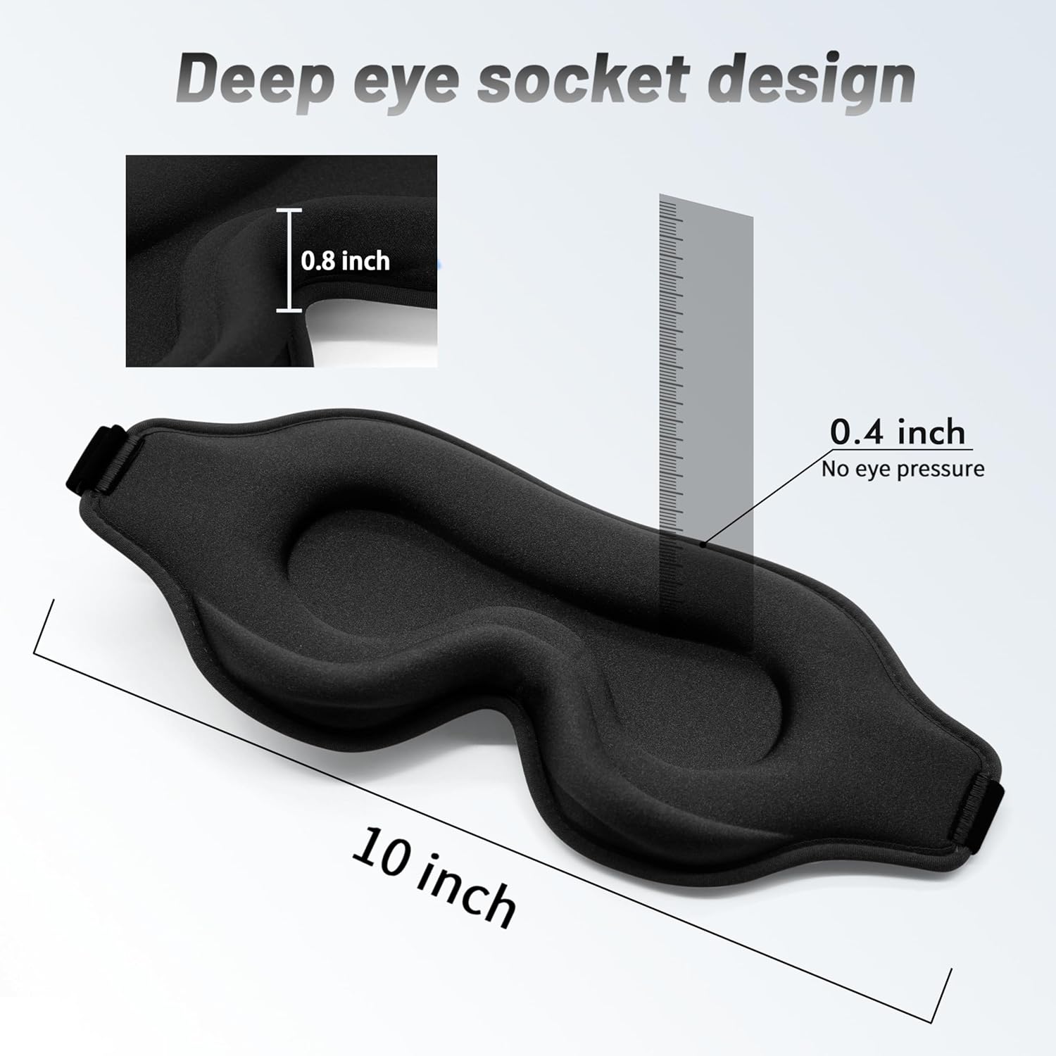 Sleep Eye Mask for Men Women,  - Eyelash Extension For Men recensione e prezzo