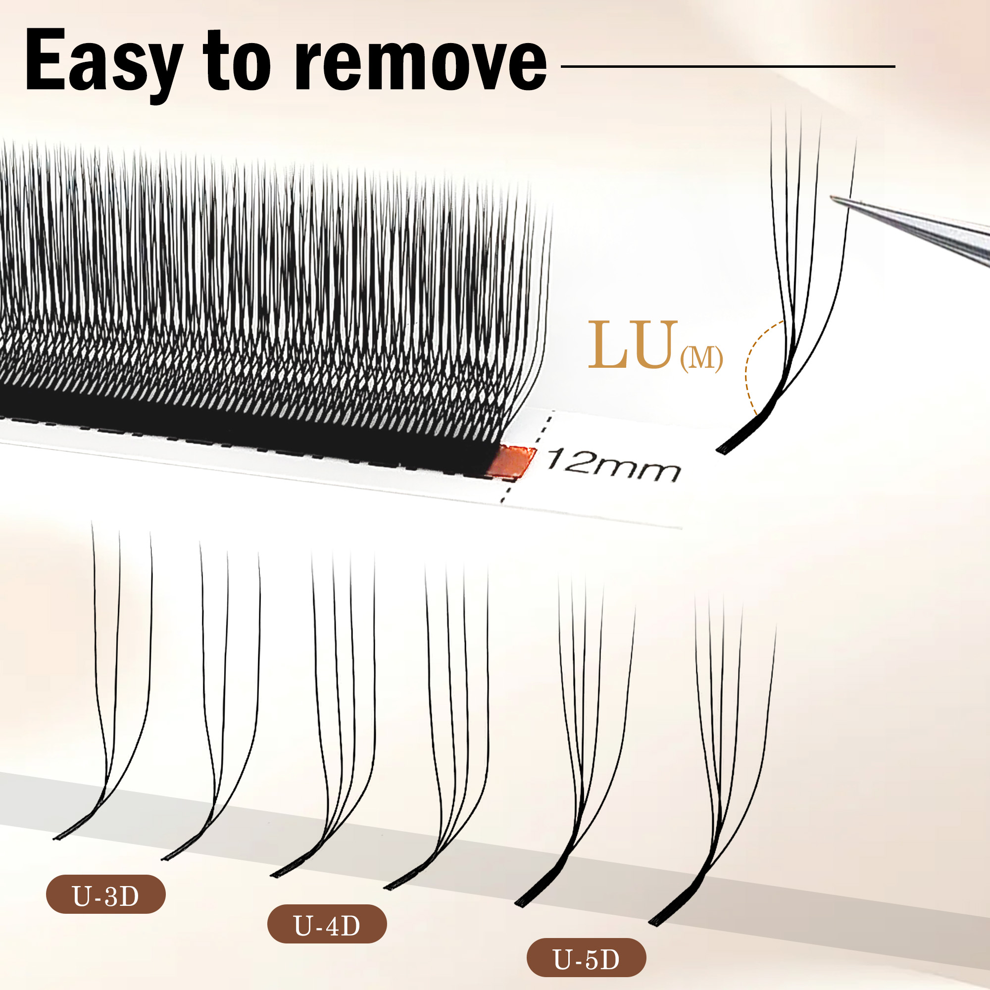 CoMango 3D 4D 5D U Shaped LU C - Eyelash Extension Yy recensione e prezzo
