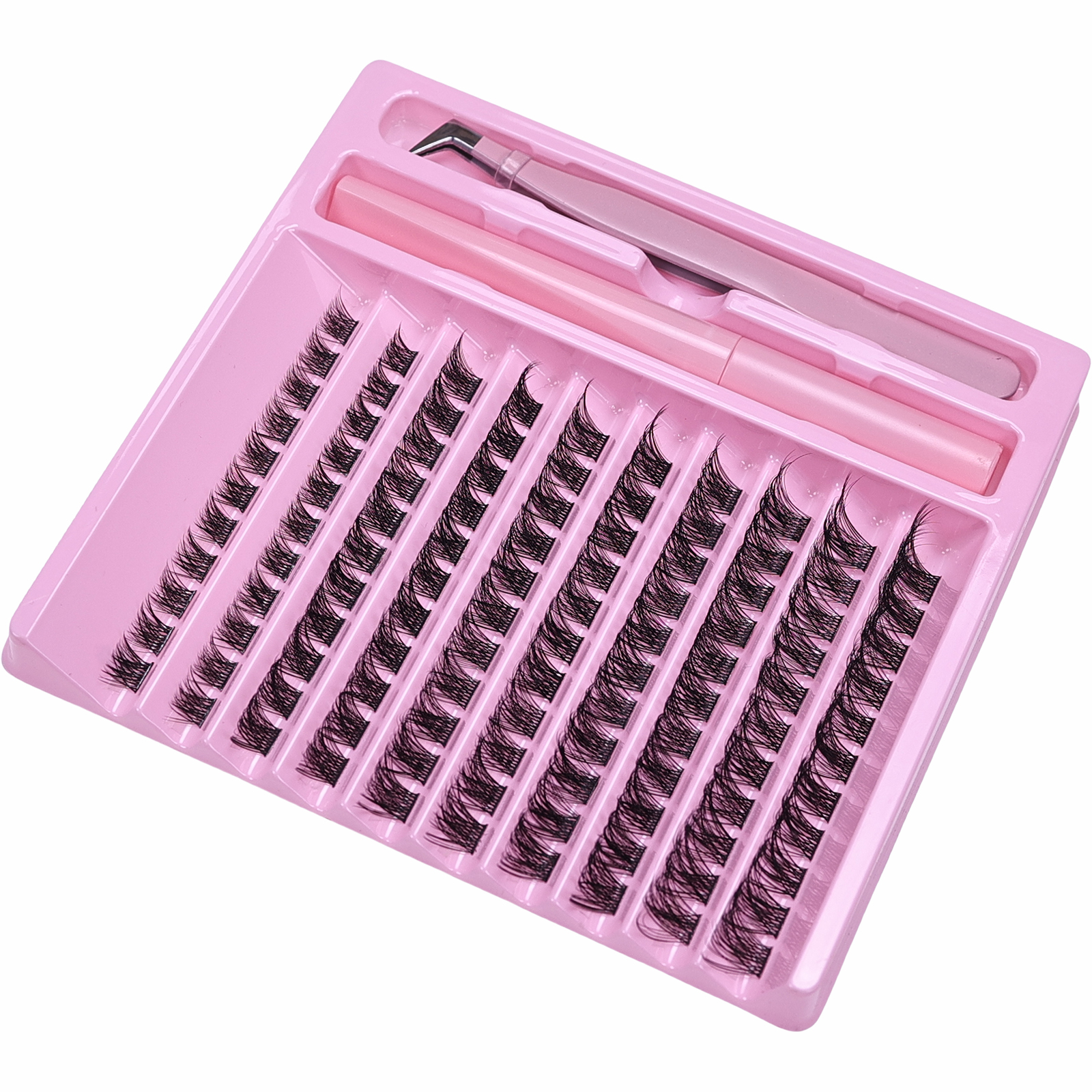 DIY Lash Clusters Extension Ki - Lash Extension Tweezers recensione e prezzo