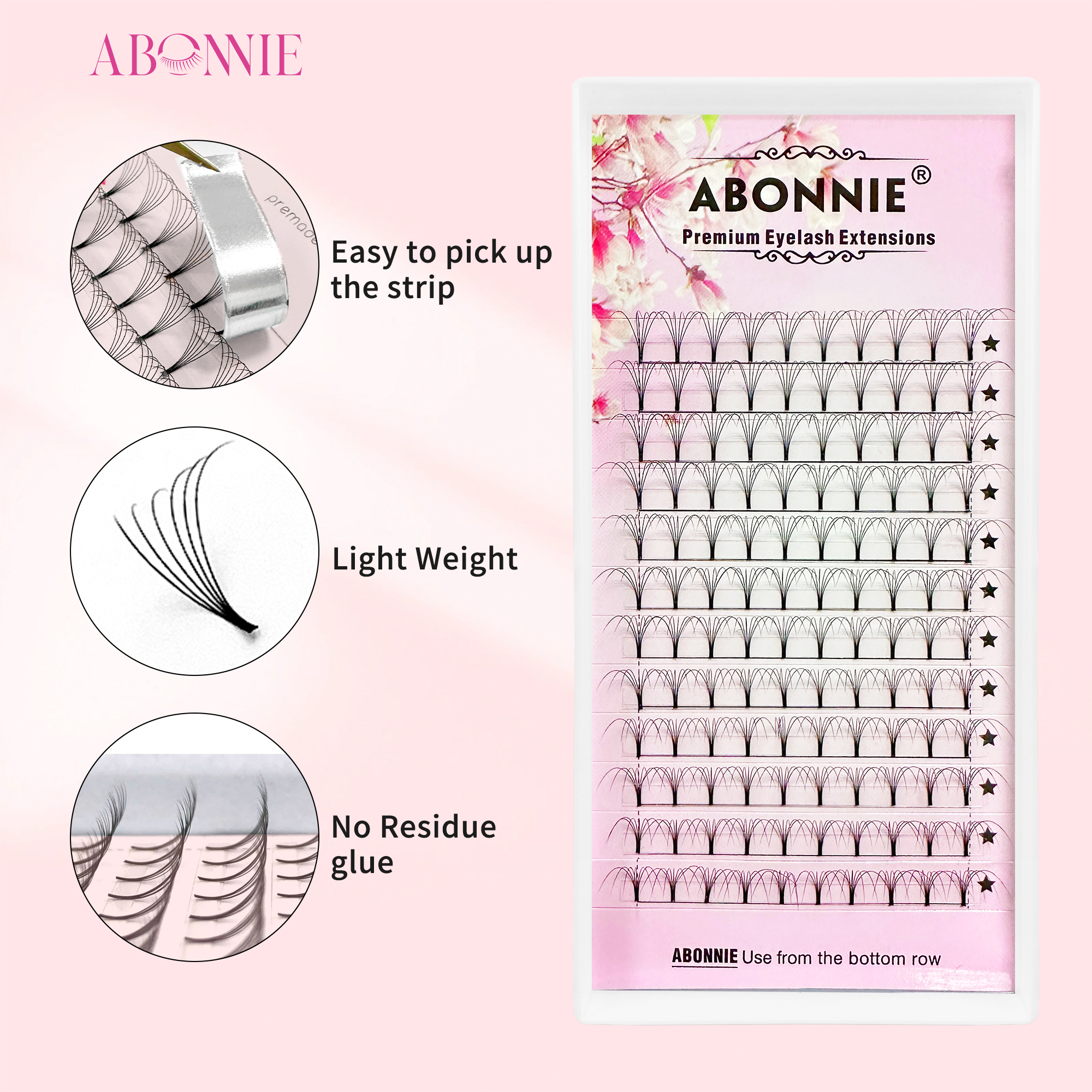 Abonnie 6D Narrow Fan Premade  - Eyelash Extension Course recensione e prezzo