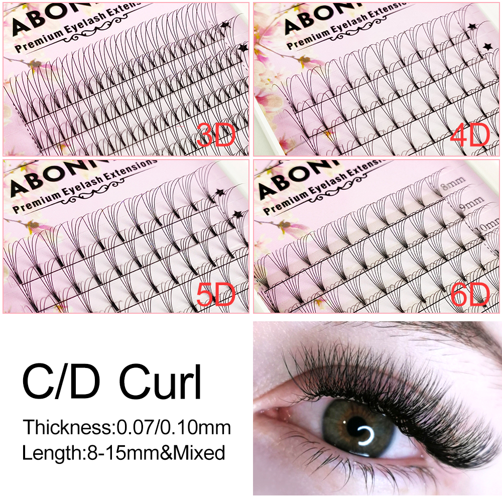 Abonnie 6D Narrow Fan Premade  - Eyelash Extension Course recensione e prezzo