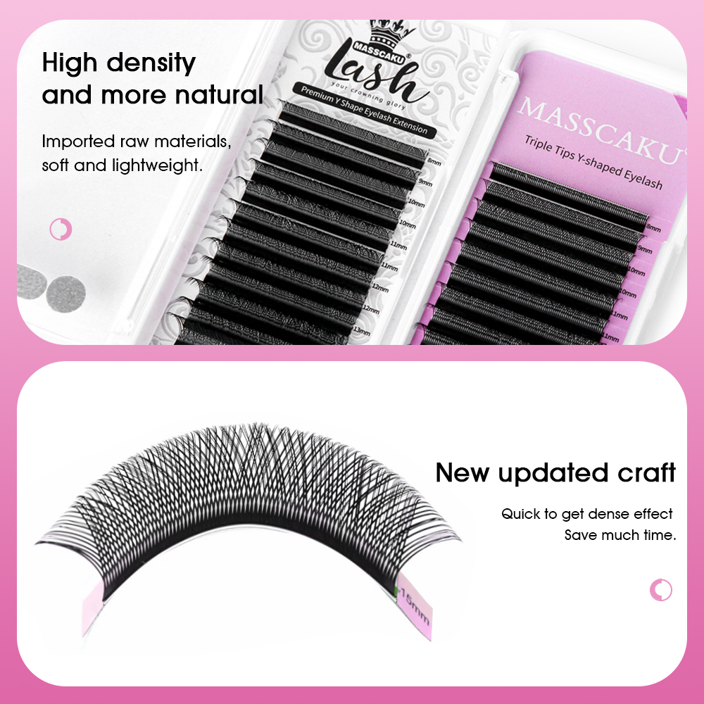 MASSCAKU Hot Selling Natural P - Eyelash Extension Yelix recensione e prezzo
