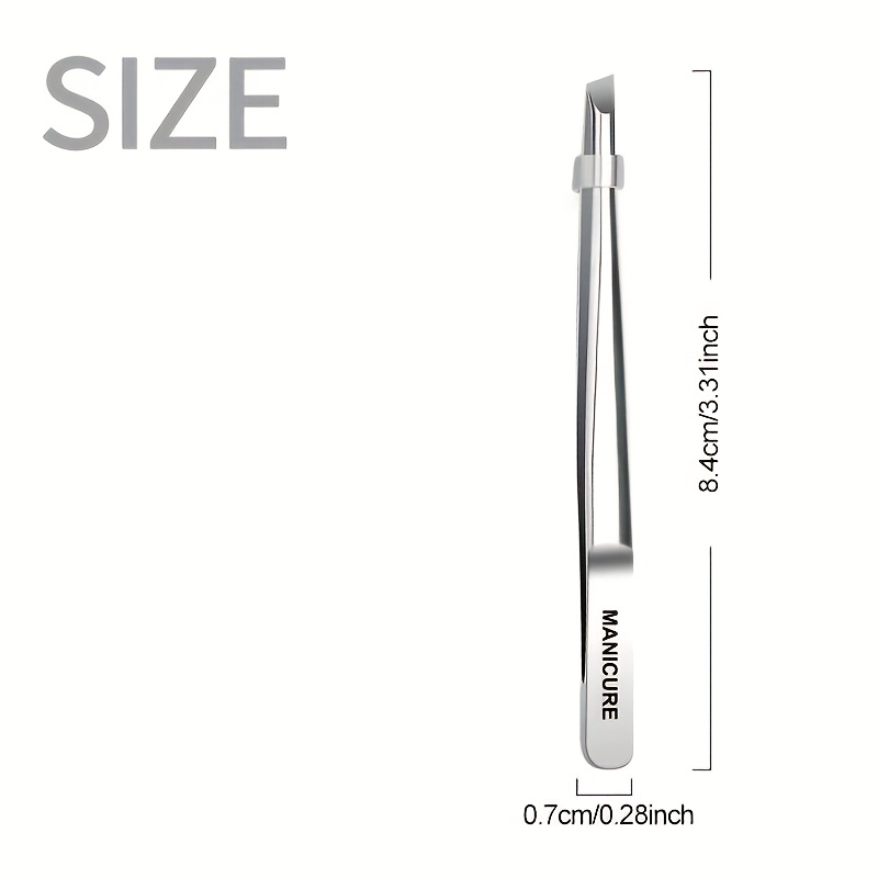 Stainless Steel Slant Tweezers - Lash Extension Tweezers recensione e prezzo