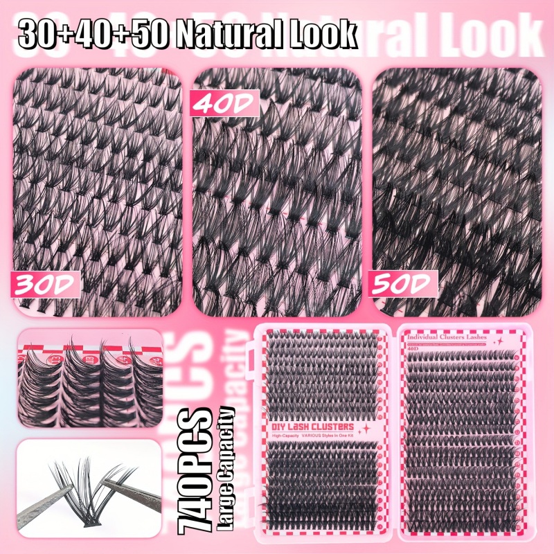 740/200pcsCluster Eyelash Exte - Lash Extension Tweezers recensione e prezzo