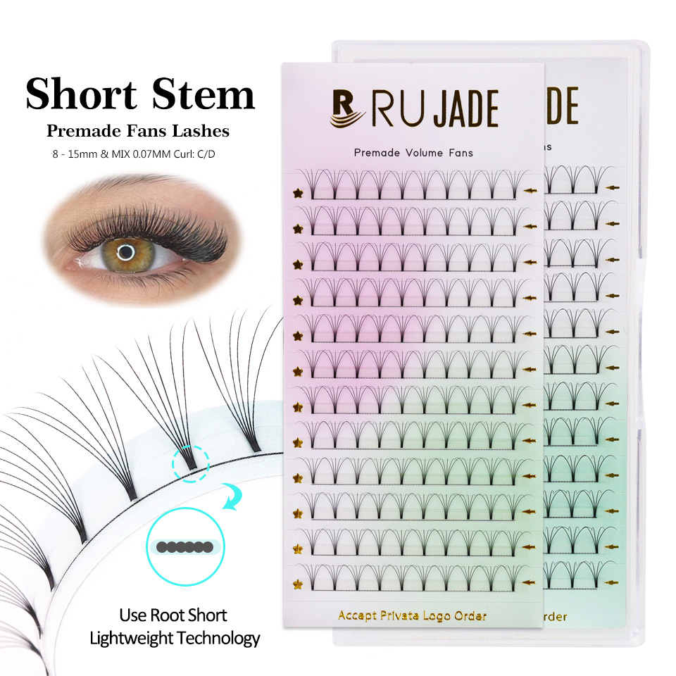 RUJADE Short Stem 3D 4D 5D 6D  - Eyelash Extension Course recensione e prezzo