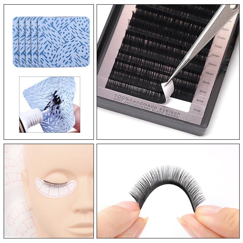 False Eyelash Extension Traini - Lash Extension Tweezers recensione e prezzo