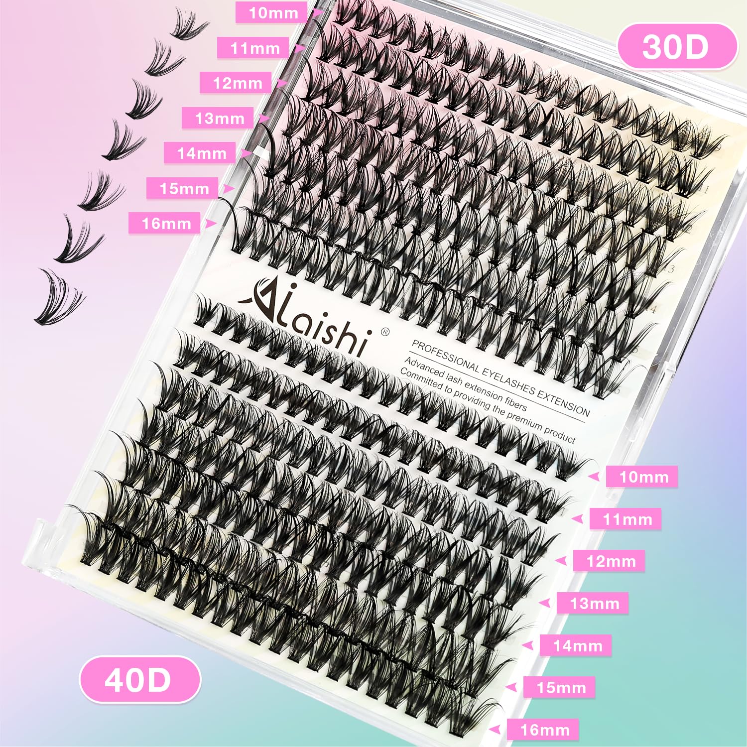 Lash Clusters Kit, DIY Cluster - Eyelash Extension No 9 recensione e prezzo