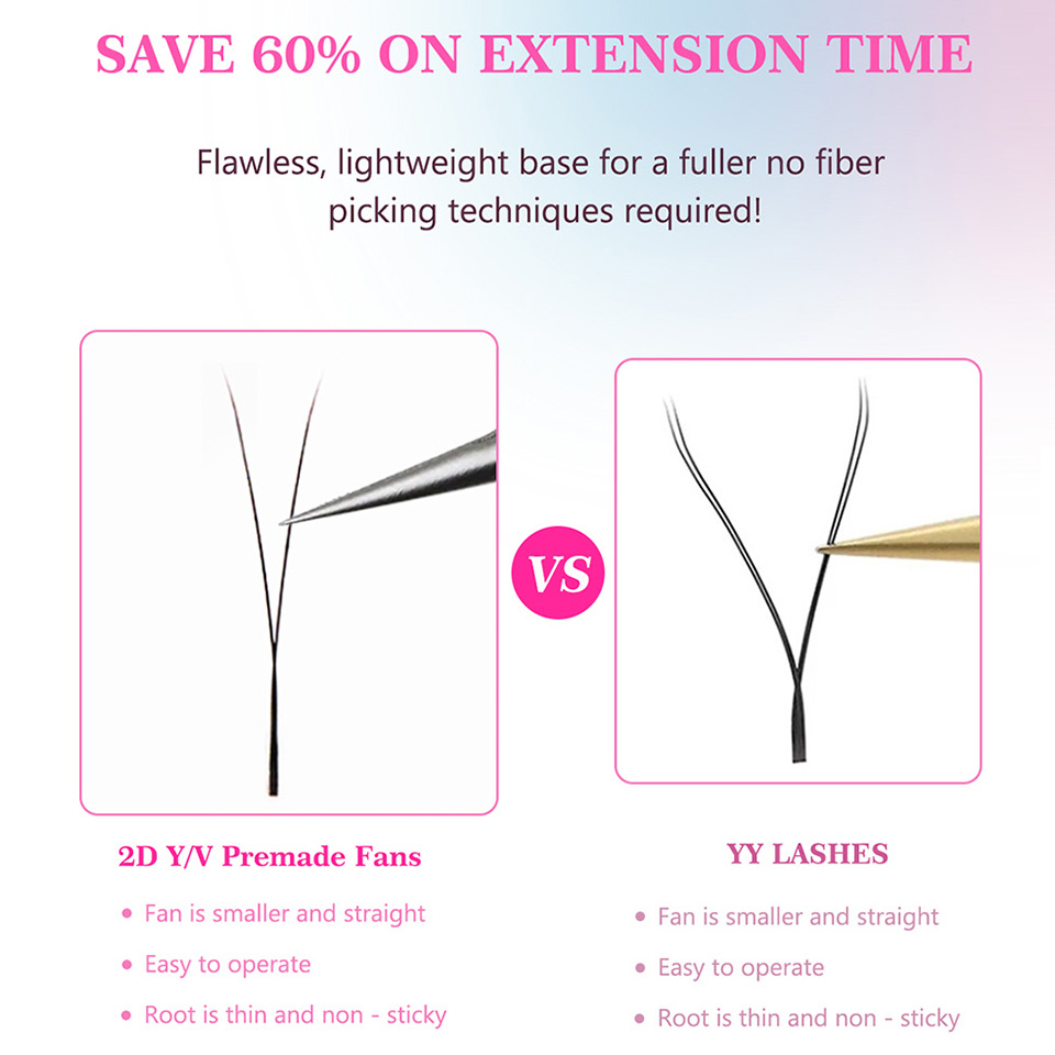 Rujade New 2D Y Shaped Lashes  - Eyelash Extension Yelix recensione e prezzo