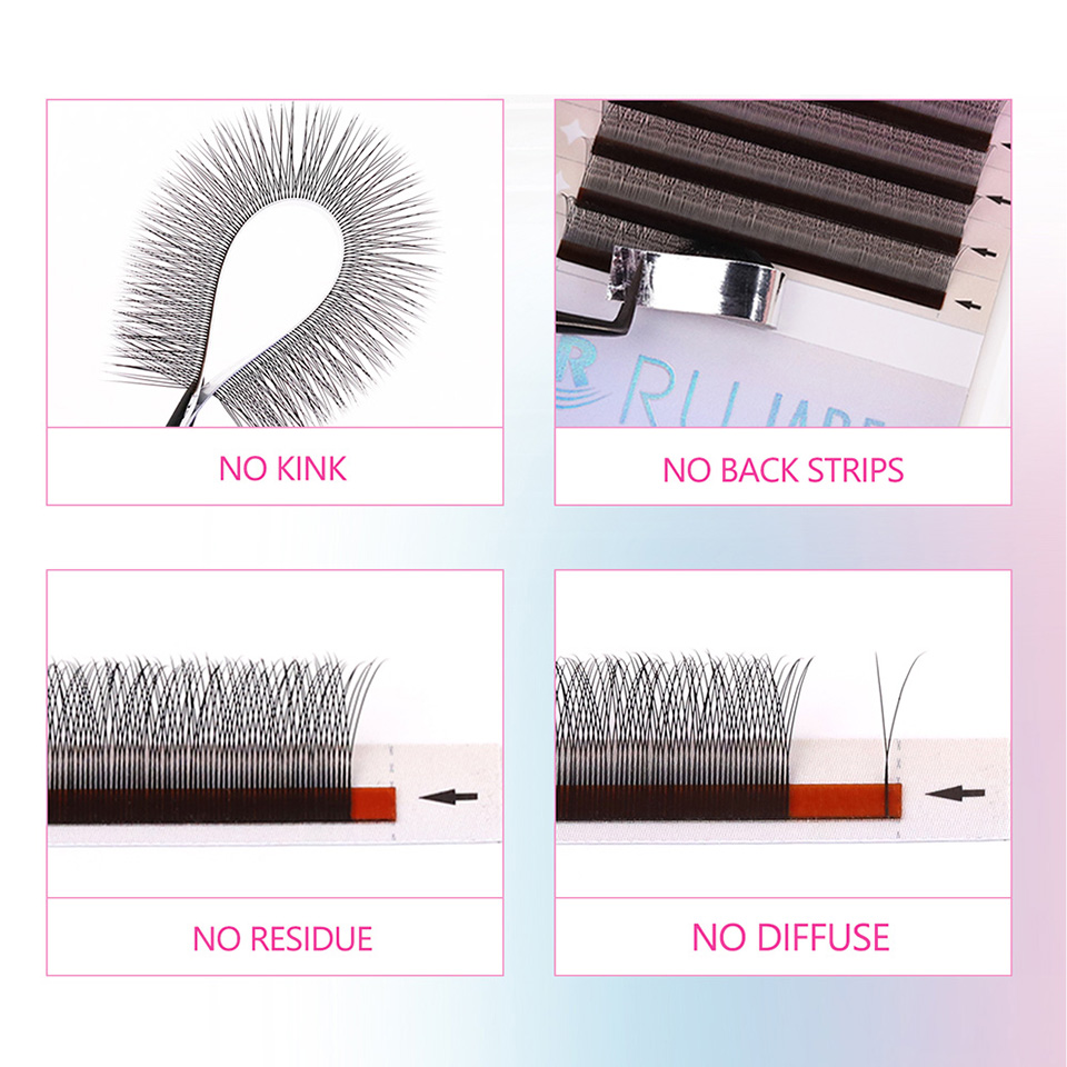 Rujade New 2D Y Shaped Lashes  - Eyelash Extension Yelix recensione e prezzo