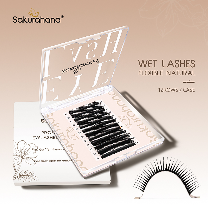 Sakurahana Wet Eyelash Extensi - Eyelash Extension Wet Look recensione e prezzo