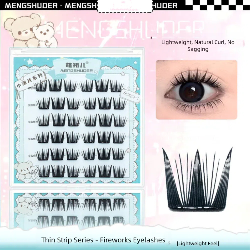 Fashion Fluffy No-Glue False E - Eyelash Extension For Men recensione e prezzo