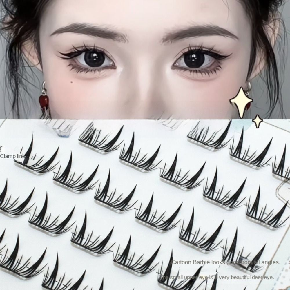 Fashion Fluffy No-Glue False E - Eyelash Extension For Men recensione e prezzo