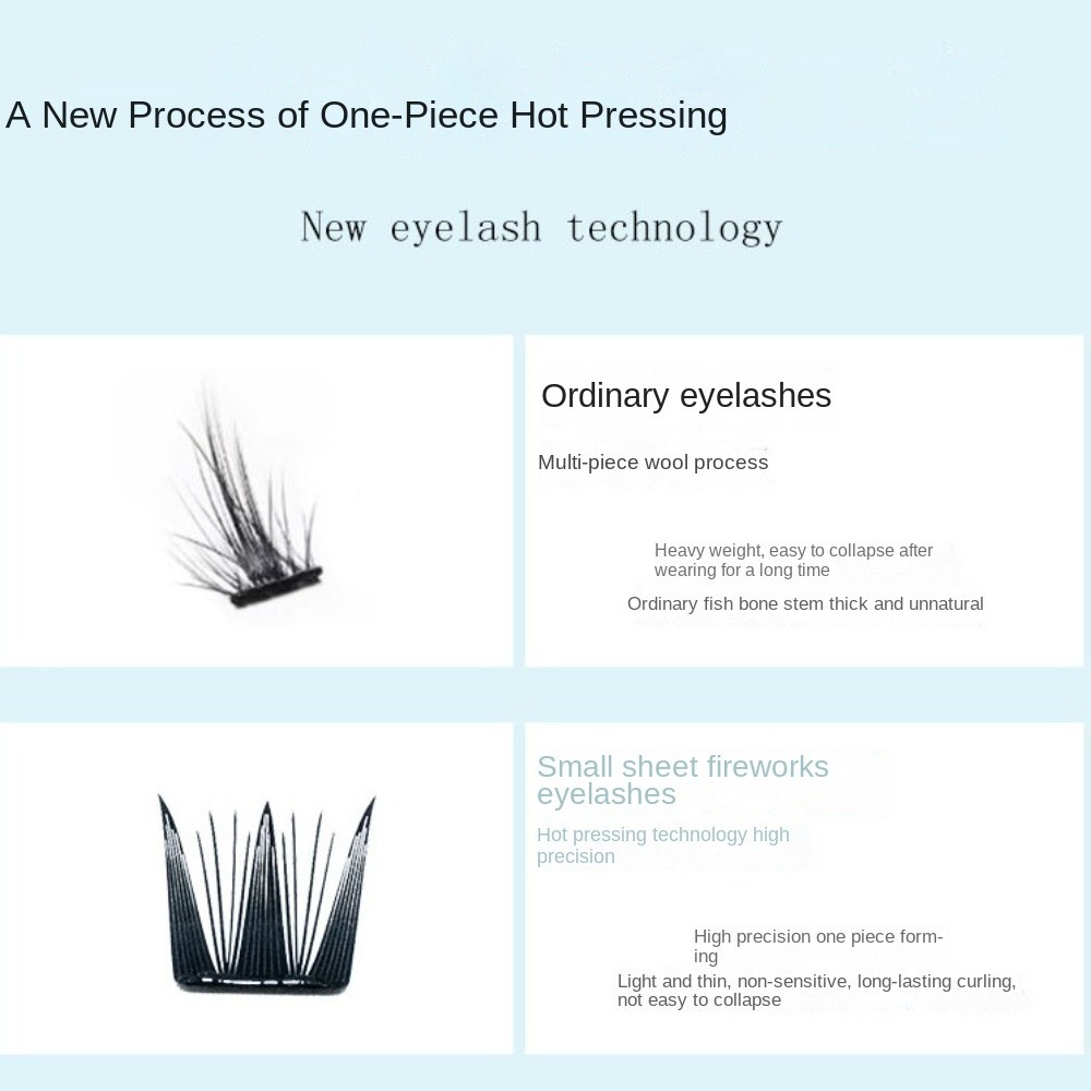 Fashion Fluffy No-Glue False E - Eyelash Extension For Men recensione e prezzo
