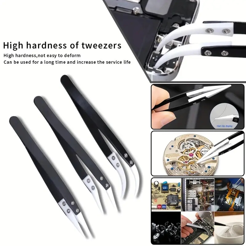 Ceramic antistatic tweezers, i - Isolation Tweezer Curved recensione e prezzo