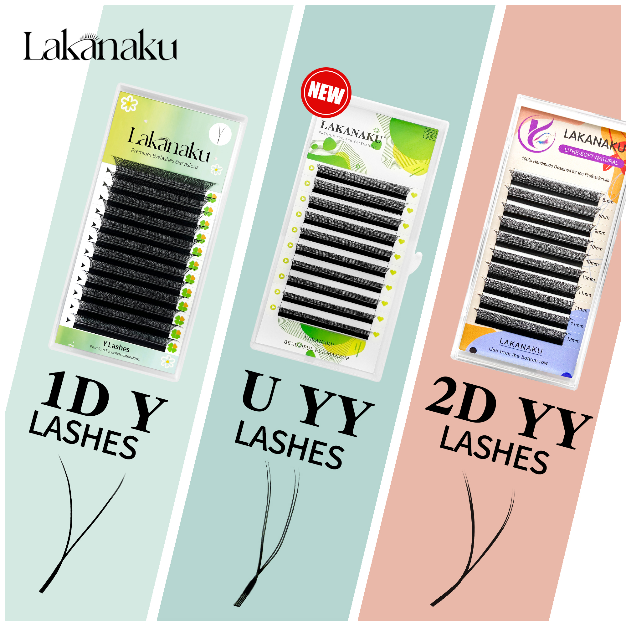 LAKANAKU New U YY Lash U Lash  - Eyelash Extension Yelix recensione e prezzo