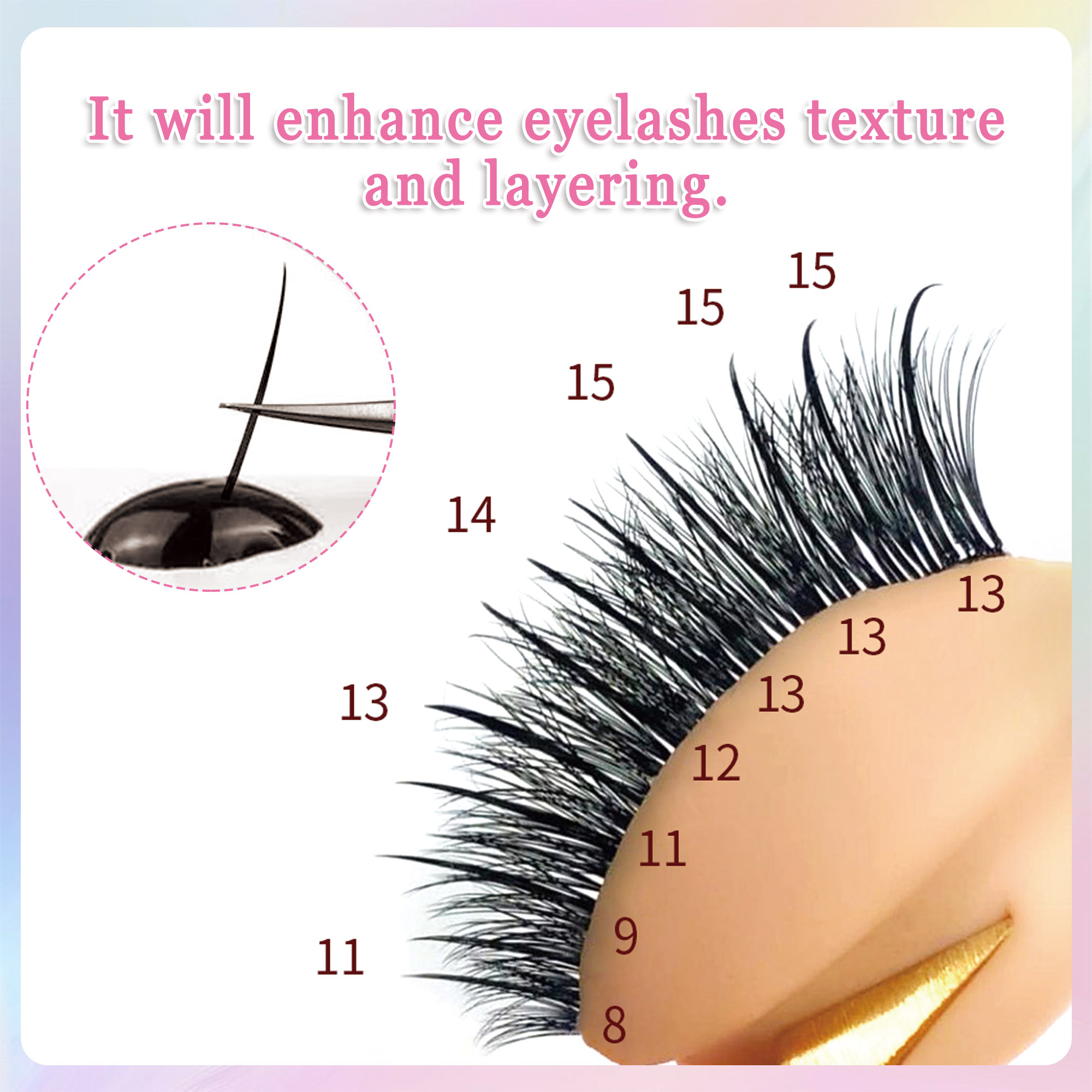 Wispy Spikes A Shape DIY Eyela - Eyelash Extension Wet Look recensione e prezzo