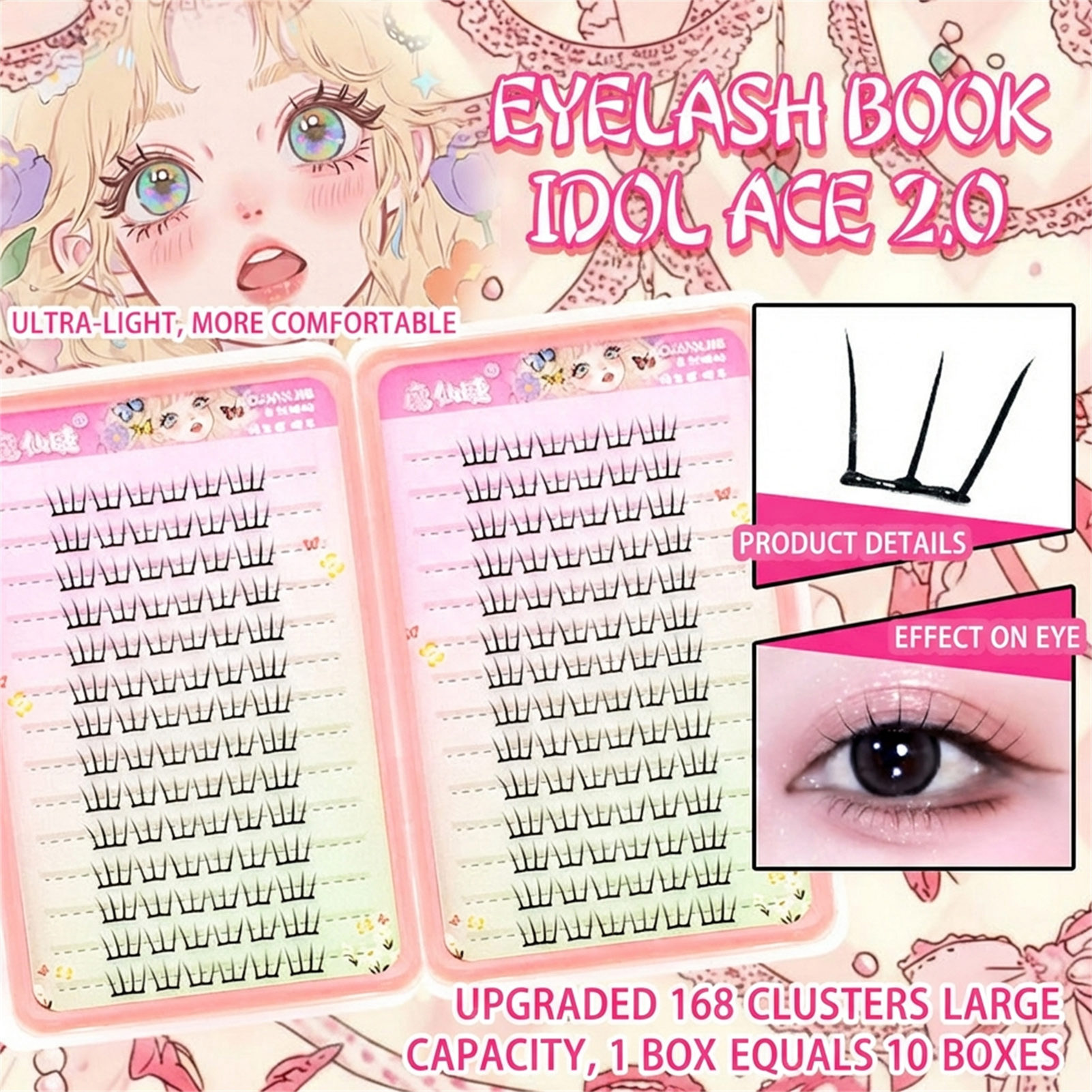 No glue lash extenstions Korea - Eyelash Extension No 9 recensione e prezzo