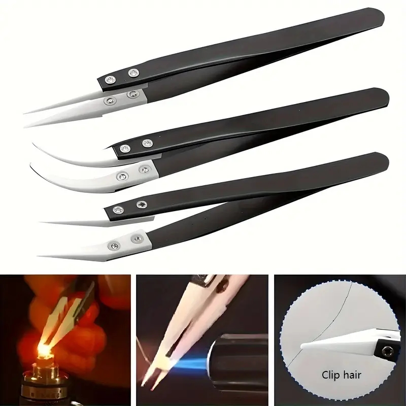 Ceramic antistatic tweezers, i - Isolation Tweezer Curved recensione e prezzo