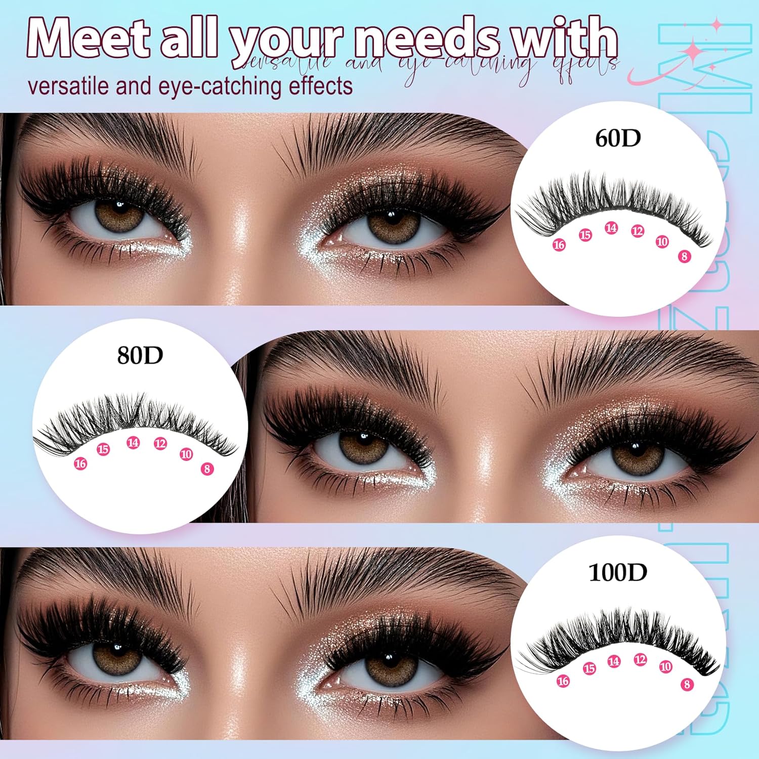 708Pcs Lash Clusters Kit 30D-1 - Lash Extension Tweezers recensione e prezzo